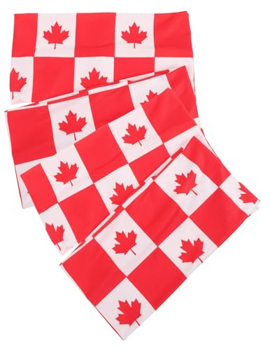 MAGICLULU 4 Stück Elastisches Polyester Haarband mit Auffälligen Nationalflaggenmustern Bequemem Sitz und Langer Tragedauer für Sport und Outdoor Aktivitäten