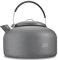 Esbit Wasserkessel - Camping Wasserkocher - 1400 ml Fassungsvermögen - aus hartanodisiertem Aluminium - mit klappbarem Haltegriff
