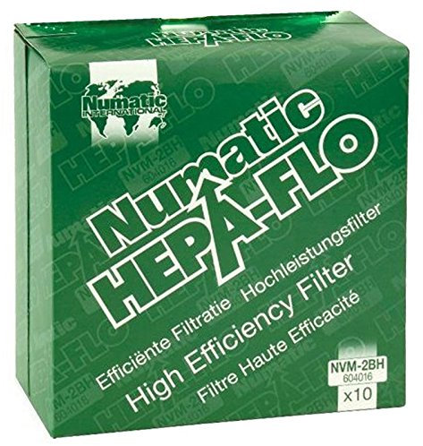véritable Numatic Charles CVC370 Wet & Dry Aspirateur Filtre Hepa-Flo Sacs (Lot de 10)