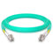 10Gtek OM3 LC a LC Cavo Fibra Ottica 2-Meter, 50/125 Multimodale Duplex LSZH Fiber Optic Patch Cord per SFP, 10G SFP+, Media Converter