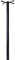 Profirst Support de boîte aux lettres en acier noir, hauteur 1430 mm, matériel de fixation inclus