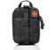 USUASI Sports Military 600D Utility Tactical Vest Waist Pouch Bag For Outdoor Gadget Hunting Wasit Pack Equipment (black)