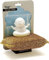PELEG Design Yogi Porte Eponge Cuisine, Support Eponge Mignon pour Evier avec Ventouse, Organisateur Cuisine, Séchage Rapide – Eponge Incluse
