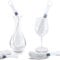 Pulltex Wine Decanter & Glass Cleaning Brush - Set of 2 Brushes