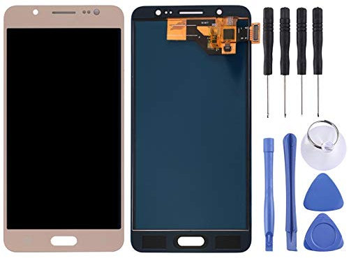 ZZjingli Repairparts Écran LCD (TFT) + écran Tactile for Samsung Galaxy J5 (2016) / J510, J510FN, J510F, J510G, J510Y, J510M (Noir) (Or) (Blanc) (Color : Gold)