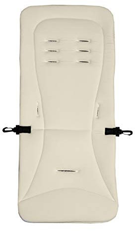 Altabebe (AL3011-03) Sitzauflage Buggy Einlage Kinderwagen Zubehör - Sitzunterlage - Memory Foam - Atmungsaktiv - Baby Sitzauflagen und Unterlage 75x35 cm - Farbe: beige