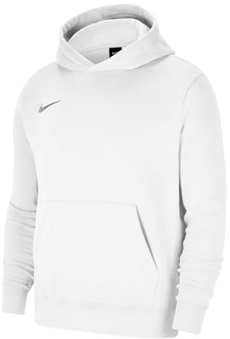 Nike Park 20 Felpa con cappuccio, Unisex Bambini, Bianco / Lupo Grigio, XL