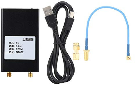 HF-Aufwärtswandler, 150K-30-MHz-Aufwärtswandler NE602-Mischchip für RTL2383U-SDR-Empfänger mit Anschlusskabel, Smart HF-Bundle