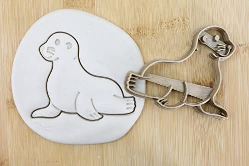 Seelöwe cookie cutter Fondant Keksstempel/Ausstechform keksausstecher PLA ca.8cm