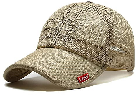 YAMEE Baseball Cap Herren Sommer Sports Mesh,Basecap Damen Baseballmütze Sommer Sonnenhut Sommermütze Sommercap Einstellbare Atmungsaktives Schnell Trocknende
