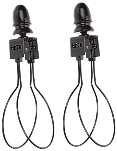 LABRIMP 2pcs Light Bulb Clip Light Dome Accessories Lamp Holder Lamp Shade Adapter Shade Bulb Adapter Harp Clip on Holder