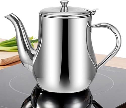 JPSDOWS Recipiente Aceite - Recipiente para Grasa Cocina con colador extraíble - Lata Almacenamiento Grasa separadora Aceite para Cocina casera