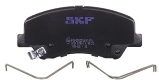 SKF Scheibenbremse Bremsbelag mit Bohrungen für Anti-Quietsch-Platte VKBP 80304 A - 4er Set Vorderachse Höhe 77 mm Länge 170 mm Breite 81 mm