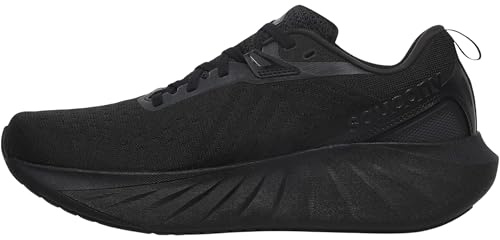 Saucony Men's Triumph 22 Sneaker, Black/Black/Black, 8.5