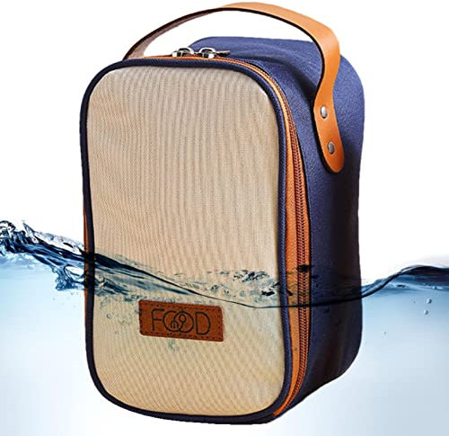 Fulenyi Contenants à Soupe,Boîte à Lunch/Snack Isotherme empilable en Acier Inoxydable à 2 étages | Stockage réutilisable de déjeuner de Preuve de Fuite d'acier Inoxydable pour la Soupe, Bol de