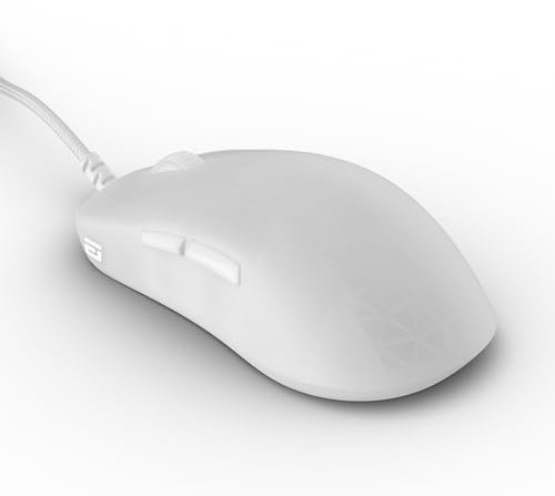 ENDGAME GEAR OP1 RGB Gaming-Maus - Präzisions-Sensor, Kailh GX Switches, White Frost, RGB-Beleuchtung