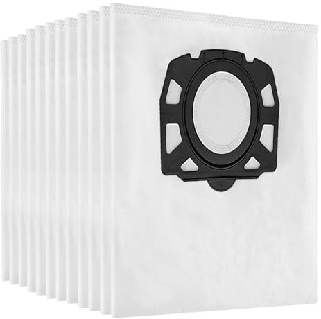 12 Sacs pour Aspirateur Karcher WD4 WD5 WD6 MV4 MV5 MV6