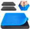 Large Gel Seat Cushion Long Sitting With 2 Non-Slip Covers (45cm x 45cm),Gel Cushion Sitting,Car seat Cushion,Office seat Cushion For Desk Chair,Wheelchair,Soft & Breathable