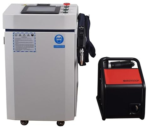 Raycus 1500W 2000W 3000W Laser Source, 4-in-1 Welding, Cutting, Cleaning Machine, Auto Wire Feeder, 220V, Portable Welder (2000, Watts)