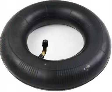 KOVA® Schlauch 3.00-4 mit TR87 Ventil für Sackkarre Bollerwagen Schubkarre 260x85mm Gummischlauch Sackkarren Winkelventil Sackkarrenschlauch Ersatzschlauch Luftreifen Innenschlauch für Reifen