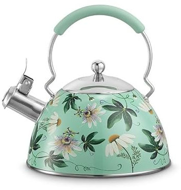 Neavita Bollitore in Acciaio erbario a Fischio Herbal Kettle, 2,3L