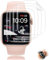 4 Stück Für Panzerglas Für Apple Watch 4/5/6/Se 40mm Schutzfolie, Hoch Definition Tpu Displayschutz,Für Iwatch 40 Mm Displayschutz, Blasenfreie, Weich Hd Klar Displayfolie, Volle Abdeckung, Anti-Staub