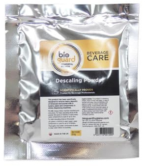 Bioguard Descaler Powder 50gm Sachet for Cleaning Agent Appliances like Coffee Maker, Dishwasher, Washing Machine