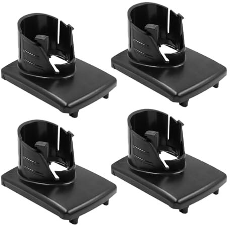 ＡＷＨＡＯ 4 Pieces Battery Case Battery Housing for 12V Battery Black Professional