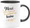 quotedazur - Mug Merci D'être Toujours Là T'es Vraiment Une Binôme En Or - Noir/Céramique