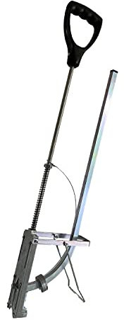 VERELEGEHILFEN Tacker Setzgerät für Rohrhaltern Tackernadeln der Fußbodenheizung Setzgerät Rohrhalter Fußbodenheizungsrohr Setzen Fußbodenheizung Tackergerät Profitacker Unterbodenheizung