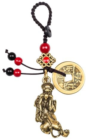 FYDCYHM Kupfer Statue Messing Greifer Handmade Messing Skulptur Dekor Vintage Dekoration Ornament Für Wohnzimmer Schlafzimmer Büro Home Feng Shui Skulpturale(4.3cm, 1)