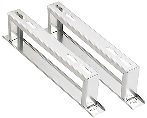 Supporto universale resistente per mini split ACS, pompe di calore, lavatrici e asciugatrici, capacità 453,6 kg, supporto piedistallo regolabile per uso domestico e commerciale