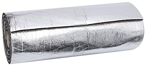 BESTYASH 1 rouleau Isolation Acoustique Auto Adhésive Mousse et Aluminium Insonorisation Thermique pour Voitures à Eau Facile à Installer pour Types de Véhicules