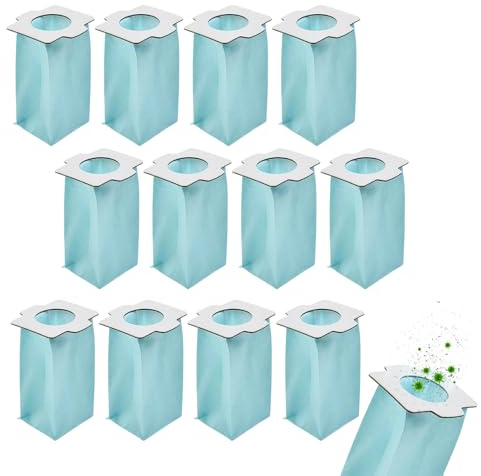 12 Stück Papier Staubsaugerbeutel, Papierverpackung Staubsauger, Umweltfreundliches Material, Gute Abdichtung, für Makita BCL142, BCL182, DCL182, CL107