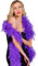 W WIDMANN MILANO Party Fashion - Federboa, Länge circa 180 cm, Feder-Schal, Accessoire, Kostüm, Karneval, Halloween