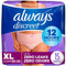 Always Discreet, Inkontinenz-Unterwäsche für Damen, maximaler klassischer Schnitt, extragroß, 15 Stück XL (15er Pack)