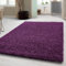 Carpetsale24 Shaggy Hochflor Teppich, 300x400 cm, Lila, weich, flauschig, modern, einfarbig, Für sehr große Räume, für Wohnzimmer Schlafzimmer Flur