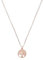 Amor Kette mit Anhänger 925 Sterling Silber Damen Halsschmuck, 45+5 cm, Bicolor, Lebensbaum, Kommt in Schmuck Geschenk Box, 9268788