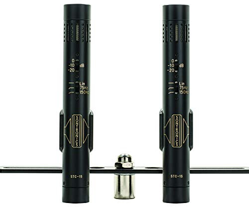 Sontronics STC-1S Pencil Condenser Microphone Pair - Black - Lifetime Microphone Warranty
