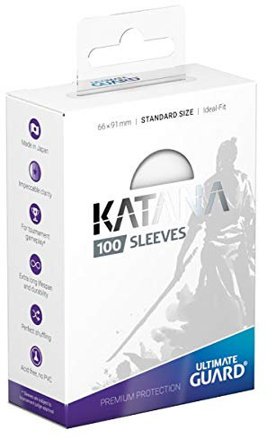 Ultimate Guard Katana Sleeves Standardgröße Transparent (100)