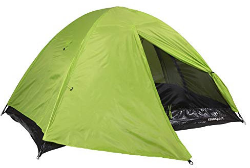 Stansport Campingzelt Star-Lite I Rucksackzelt mit Vollregenfliege, Mehrfarbig, Starlite-2 Person