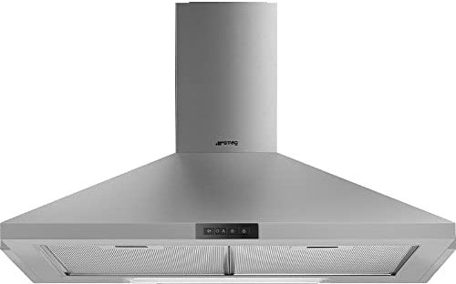 Smeg KDE600EX - Campana (553 m³/h, Canalizado, E, C, C, 65 dB)