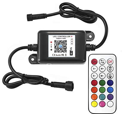 4-Poliges RGB WLAN Controller für RGB LED Bodeneinbauleuchten Aussen