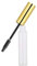 ANGGREK 10ml Empty Mascara Tube and Wand for Castor Oil Refillable Mascara Tube DIY Eyelash Cream Container Bottle Clear Mascara Bottle