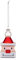 Alessi Snow Cube GJ02 1 - Dekor Weihnachten aus Design Vintage, Abbildung Weihnachtsmann, aus Glas Gepufft Hand dekoriert, Multicolor