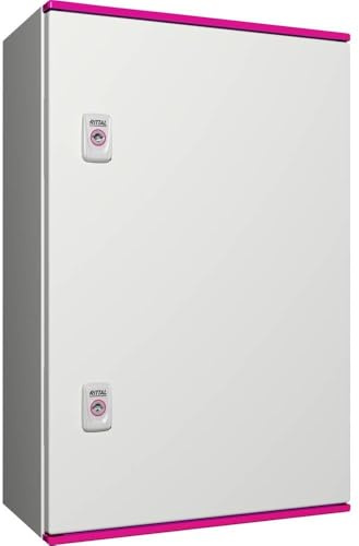 Rittal AX GF Polyester Wandgehäuse Grau IP66, HxBxT 600 mm x 400 mm x 200mm