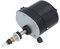 Keenso Wischermotor mit Schalter DC12V Metall Scheibenwischermotor 105° Wischfeld Universalzubehör für Traktoren