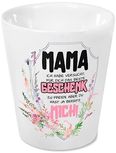 True Statements bedruckter Blumentopf/Kräutertopf mit Spruch Mama, ich Habe versucht, Finden... - originelle Geschenkidee