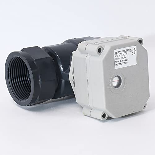 1 1/4 DC12V PVC motorisierter Kugelhahn 3N mit Positionsanzeige,DN32 CR201