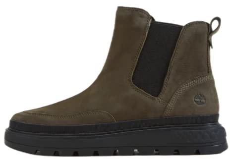 Timberland Stivali Chelsea da donna Ray City, nero/Greige 7.5 (38,5), Nero Greige, 38.5 EU